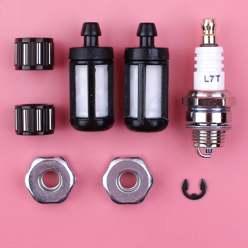 Fuel Filter Bar Nut Piston Needle Bearing Spark Plug Kit For Stihl MS660 MS640 066 064 Chainsaw Replacement Parts | Инструменты