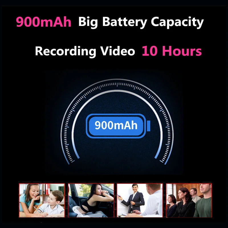 Мини камера 10 часов работы микро видеокамера встроенный микрофон экшн DV видео