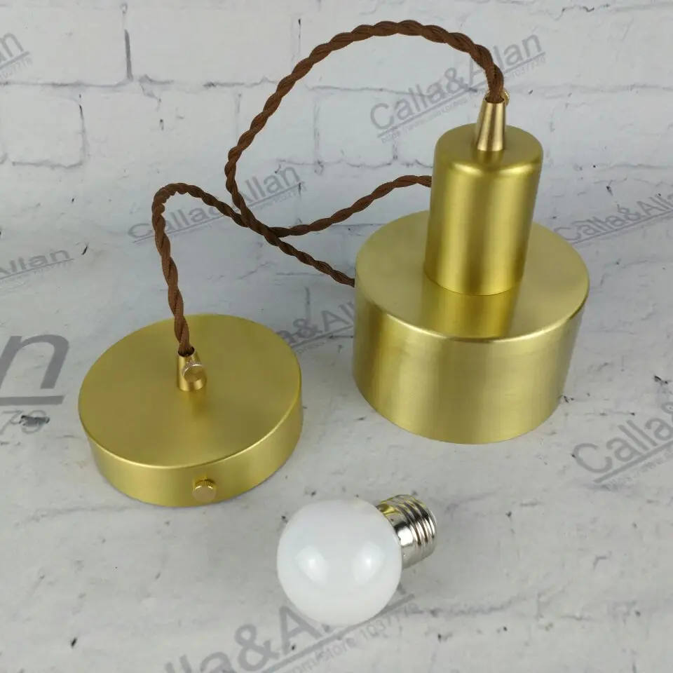 Подвесной светильник из латуни E27 40 Вт|pendant lamp|brass pendant lampwood light fixtures |
