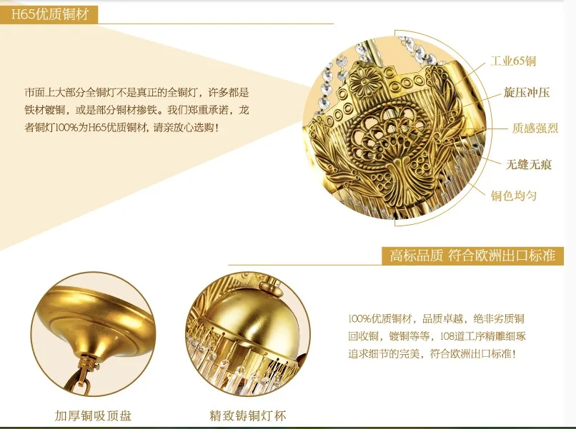 Бесплатная доставка Современные Стиль подвеска латунная лампа E14 LED Стекло Тенты