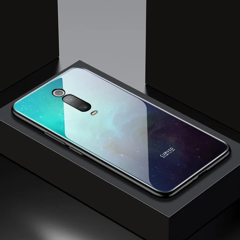 Чехол из закаленного стекла GKK для xiaomi redmi K20 Pro Чехол с защитой от воды и ударов чехол с мягкими краями для xiaomi mi 9T Pro Чехол Fundas