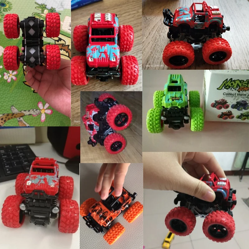Инерционная машинка игрушка четырехколесная внедорожник откатная модель