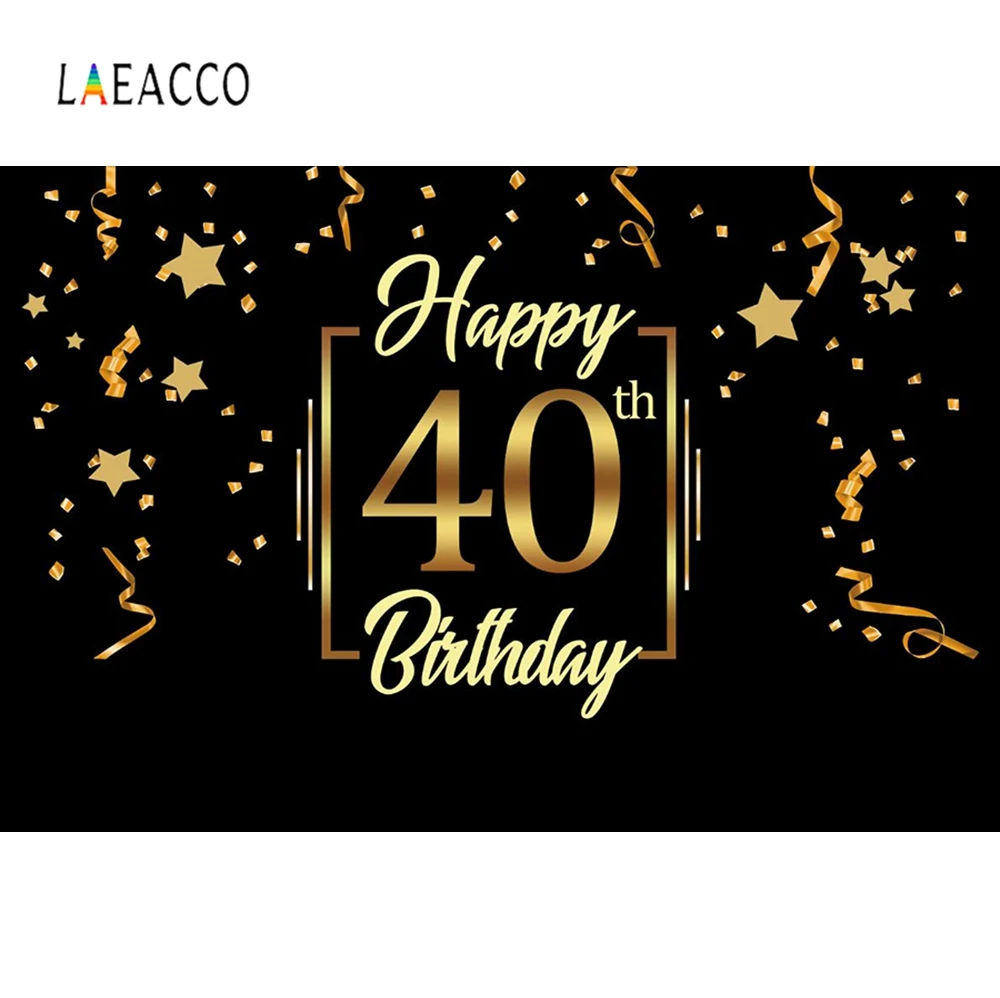 Счастливый 50th 40 30 день рождения семейный плакат баннер портретный детский фон