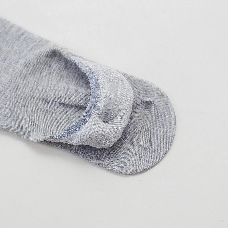 5 пар летние невидимые Нескользящие женские носки лодочки хлопок с рисунком