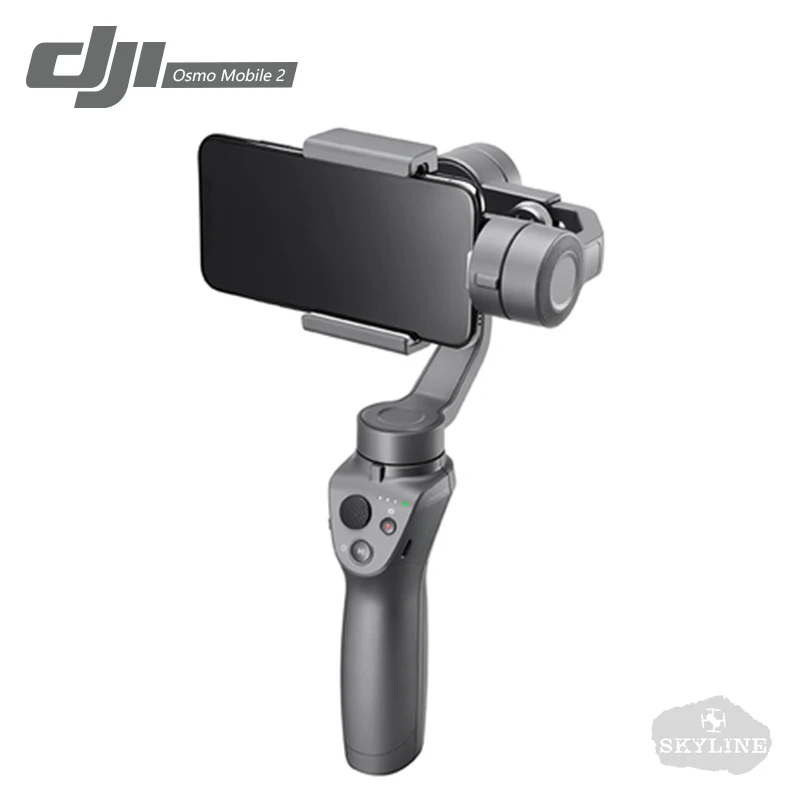 DJI Osmo Mobile 2 ручной 3-AxisGimbal стабилизатор с плавным видео/Motion Timelapse/панорама функции подходит для телефонов