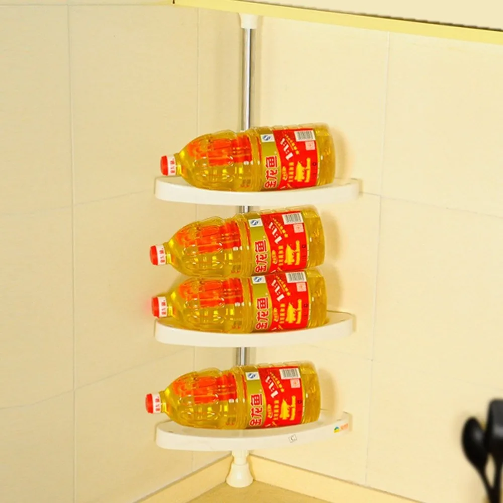 3-х уровневый угловая полка для кухни органайзеры специй приправ ванной и душа