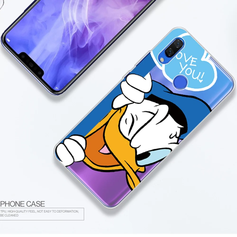 UTOPER Микки чехол для huawei Nova 3i случае Мышь силиконовый телефона Y9 2018 Y6 nova Etui |