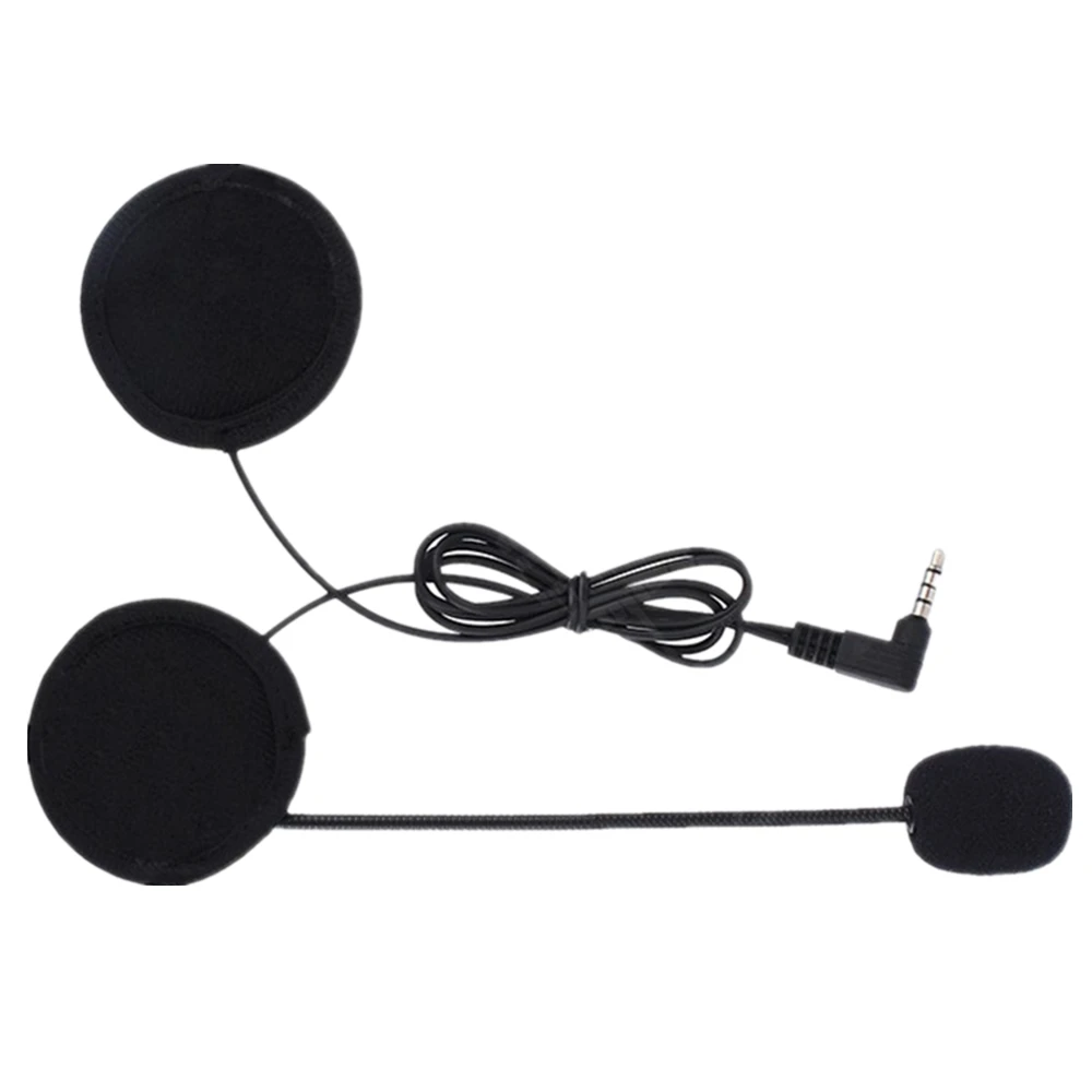 2019 аксессуары для мотоциклетного Интерком 3 5 мм Микрофон Динамик Наушники Замена