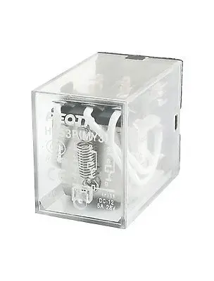 HH53P AC 24V Катушка 11 контактов 3PDT пластиковый корпус универсальное реле питания