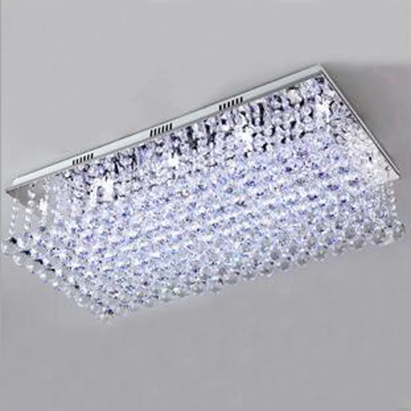 Современсветодиодный светодиодная новая хрустальная потолочная лампа