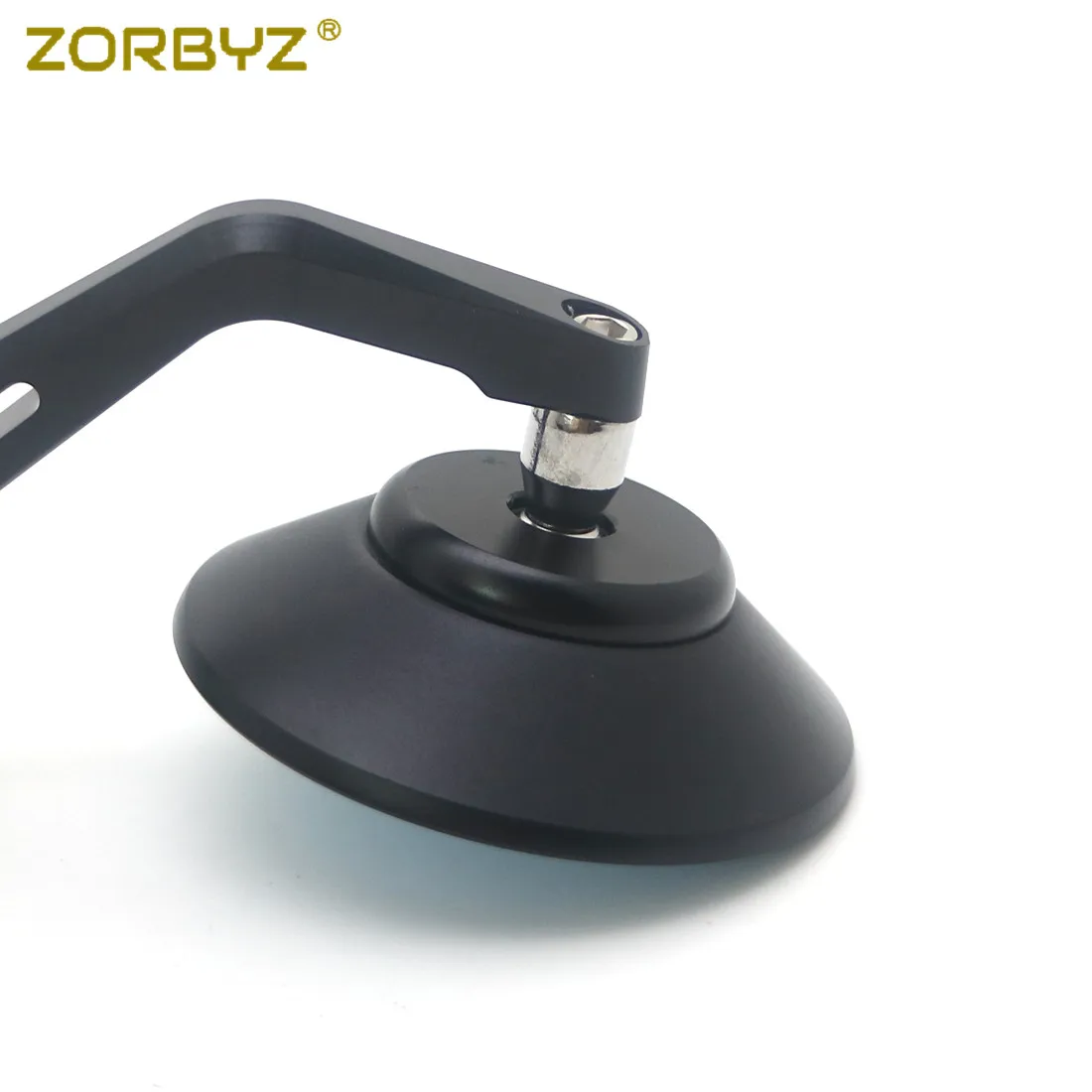 ZORBYZ мотоциклетные алюминиевые круглые зеркала с боковой резьбой для руля Benelli