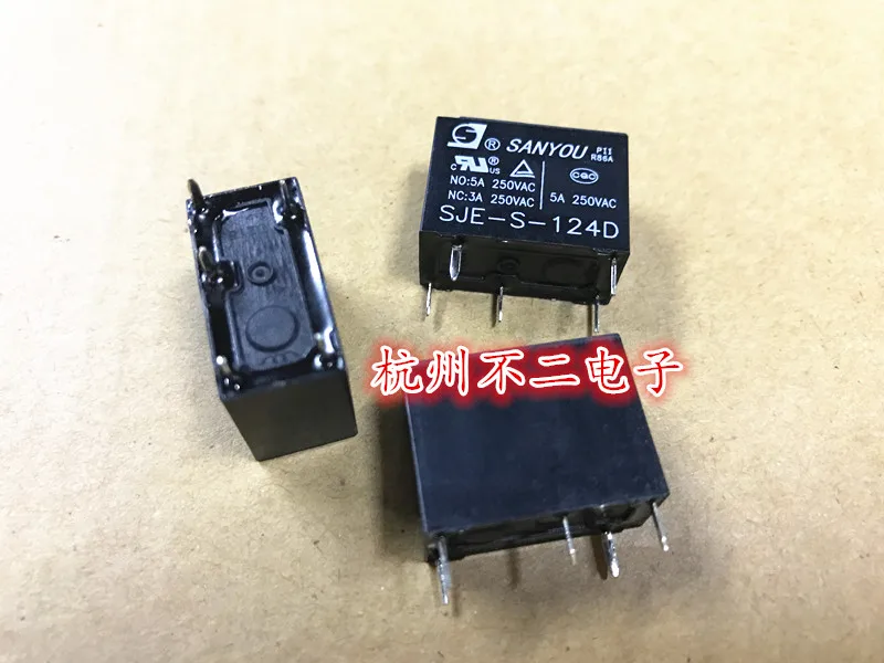 

Relay SJE-S-124D 105D 112D 3A 5 foot switch for JZC-33F-024-ZS3