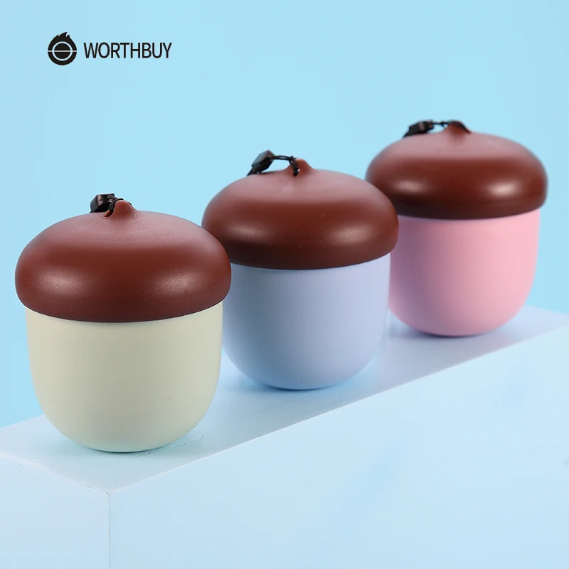 WORTHBUY Милая чайная кружка Pinecone кофейная чашка для детей портативная пластиковая