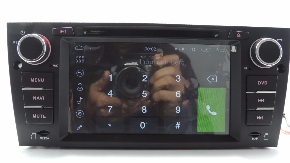 &quotYOKOTRON&quot 7 &quotсенсорный Android 8 0 автомобильное радио DVD аудио для BMW 3 E90 E91 E92 E93 2005 2006