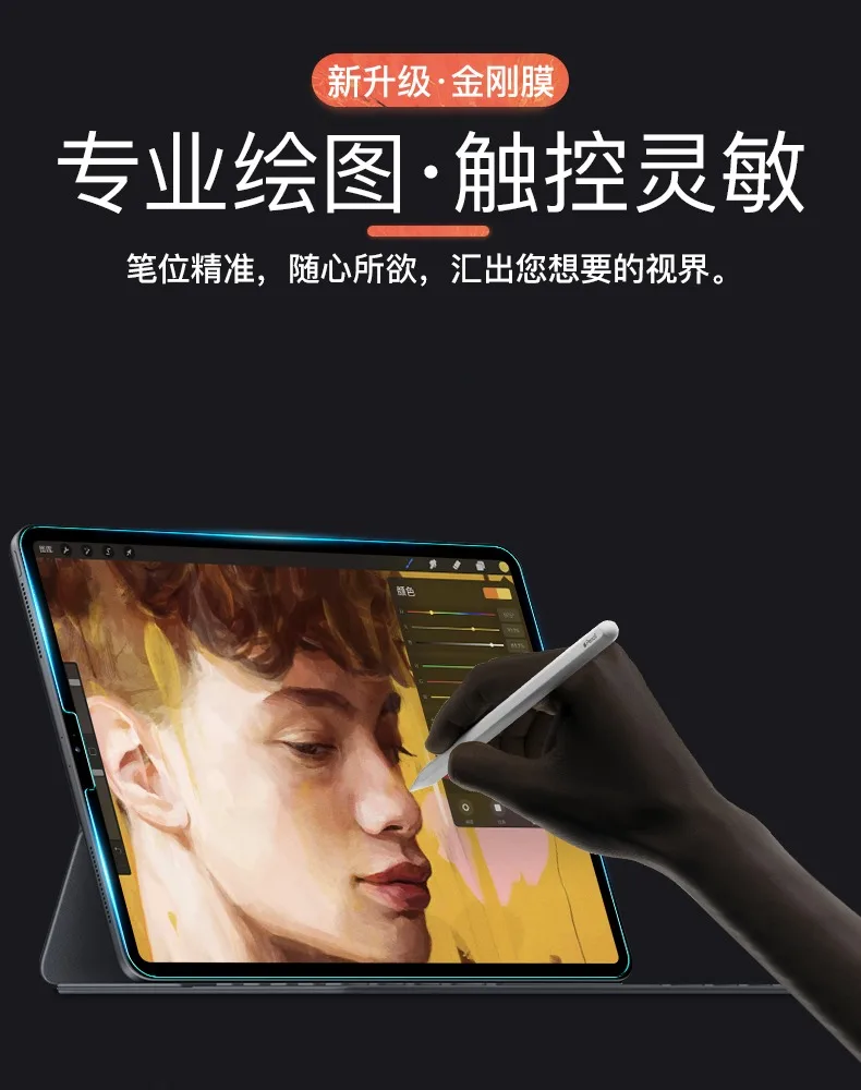 Мягкая Гидрогелевая Защитная пленка с полным покрытием для iPad 5 6 min 4 Air 12 9 (не