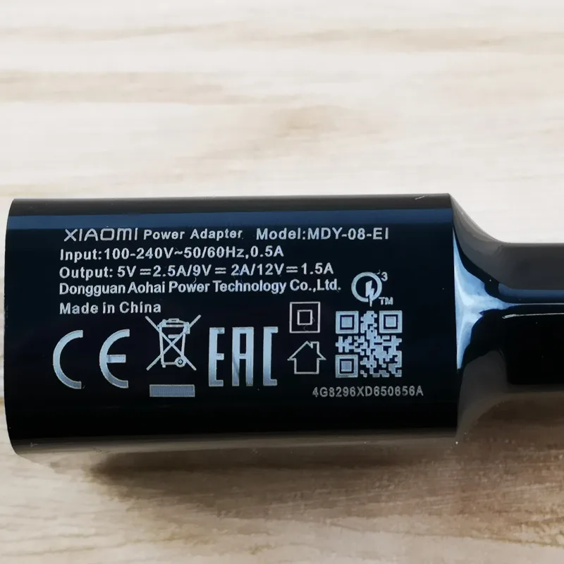 Оригинальное быстрое зарядное устройство Xiao mi QC 3,0 EU зарядный адаптер питания usb type c кабель для mi 8 9 se a2 a1 9t k20 pro Red mi note 7 mi x 2 3