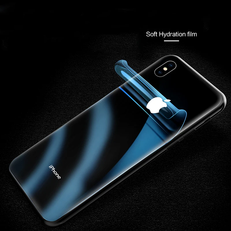 CHYI 3D изогнутая пленка для iphone XS Max Защита экрана для iphone 11 Pro Max 6 7 8 plus нано Гидрогелевая пленка не закаленное стекло