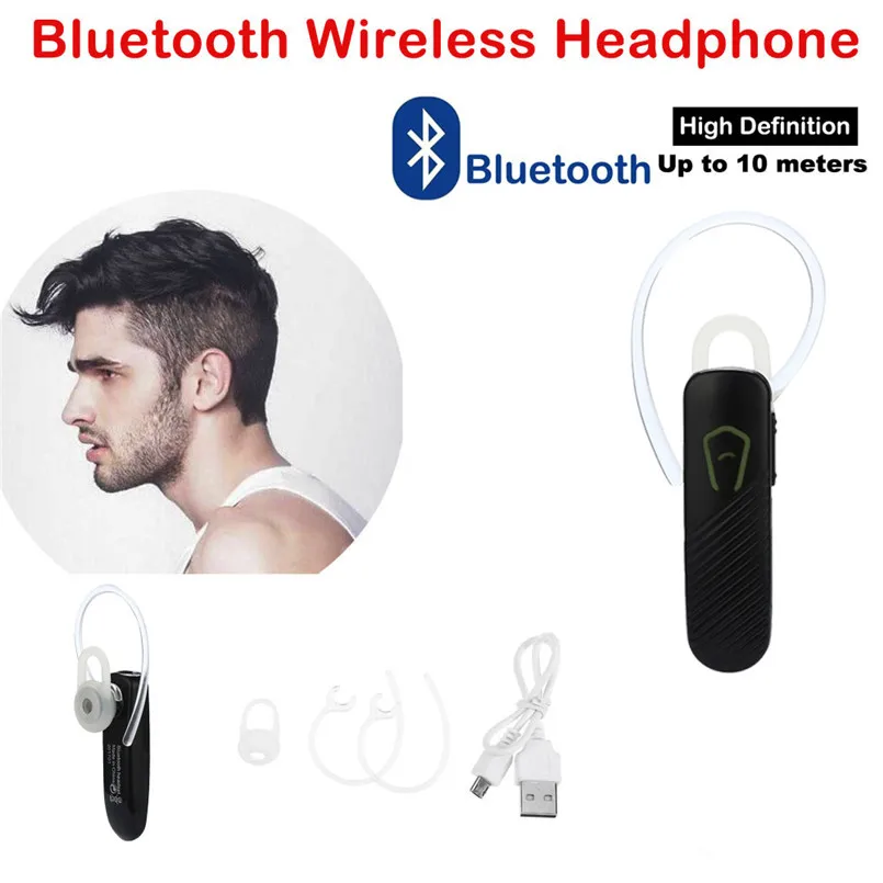 1 шт. Bluetooth беспроводные наушники Спортивная гарнитура стерео с микрофоном USB