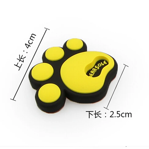 Автомобиль-Стайлинг животное собака медведь наклейки в виде отпечатка ноги для