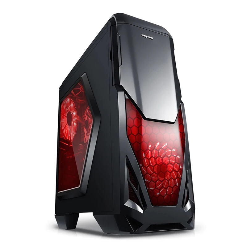 Оригинальный segotep лезвие Mid-Tower Случае игровой компьютер поддержка ATX M-ATX ITX