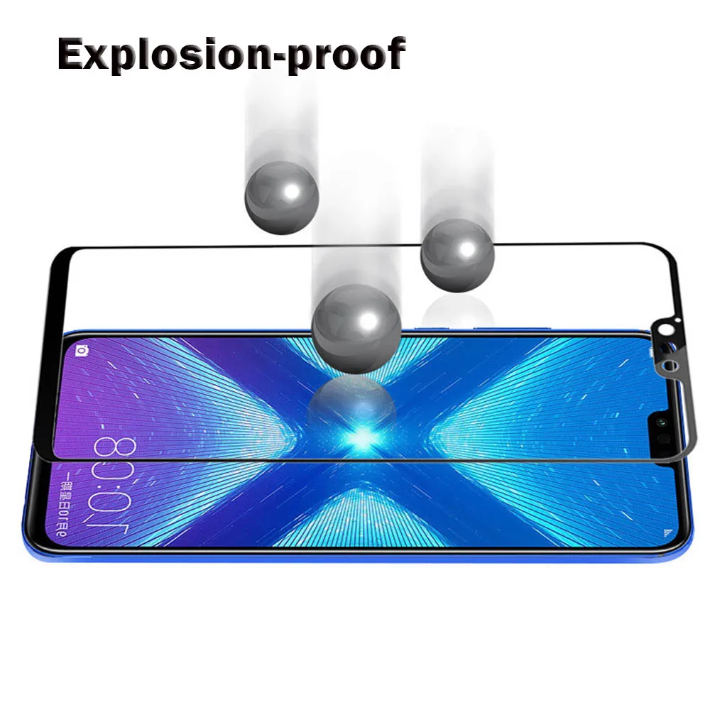 Glass on honor 8x screen protector protective film tempered glas for huawei hono 8a 8c 8 a c x a8 c8 x8 tremp honor8x honor8a 9h | Мобильные