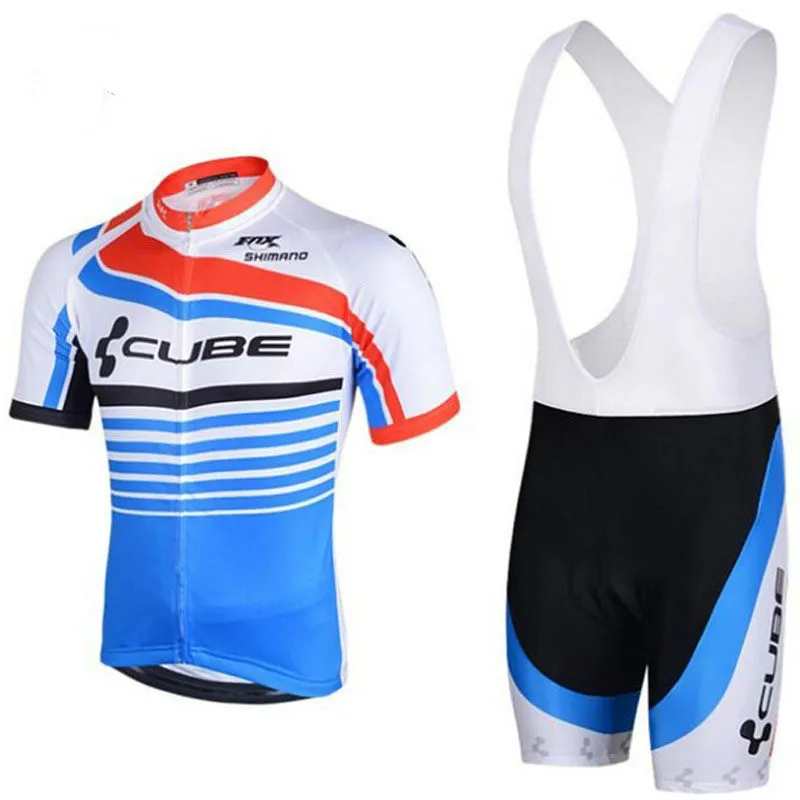 2018 NEW CUBE Team bike wear set Summer short sleeve cycling jerseys Ropa Ciclismo bicycle clothing | Спорт и развлечения