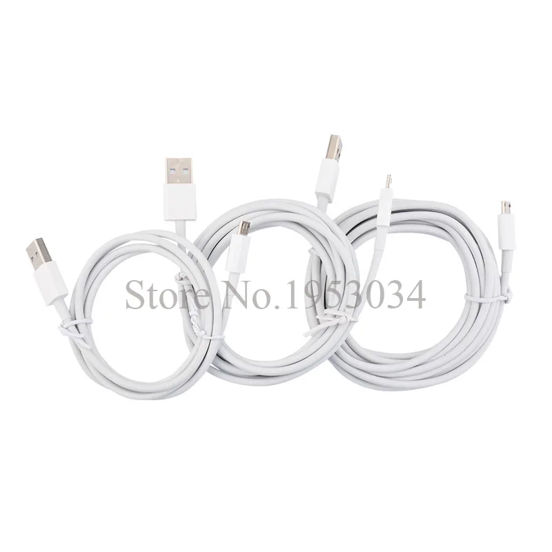 Белый черный 1 м/2 м/3 м микро USB кабель V8 Andriod мобильный телефон для зарядки данных