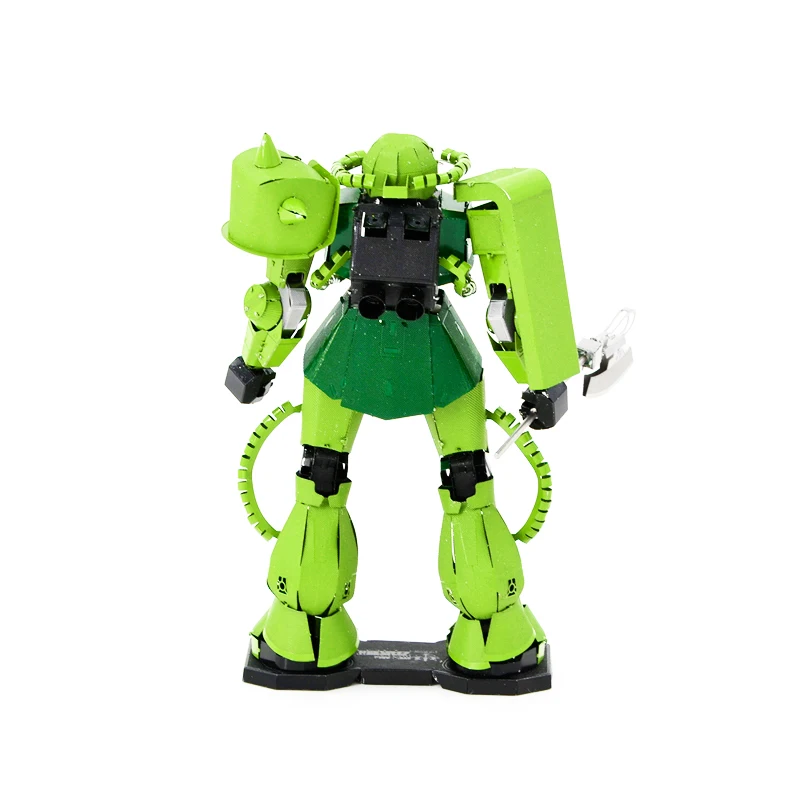 Steelgolem 3D металлические Пазлы Модель Цвет Zaku ручной лобзик взрослых обучающая