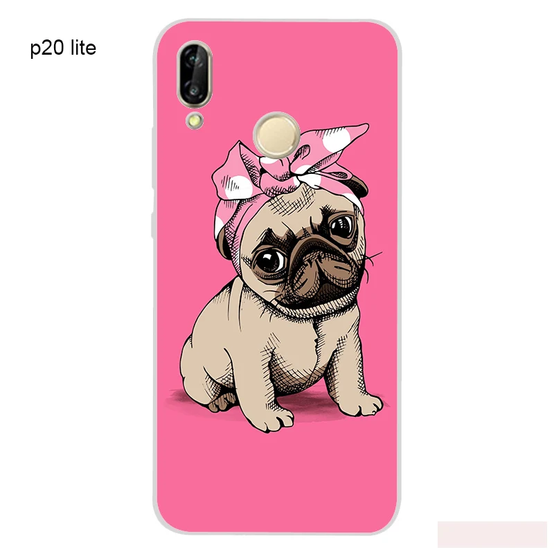 Чехол для Huawei P20 lite чехол Mate 10 p10 Funda honor 9 P умный силиконовый милый |