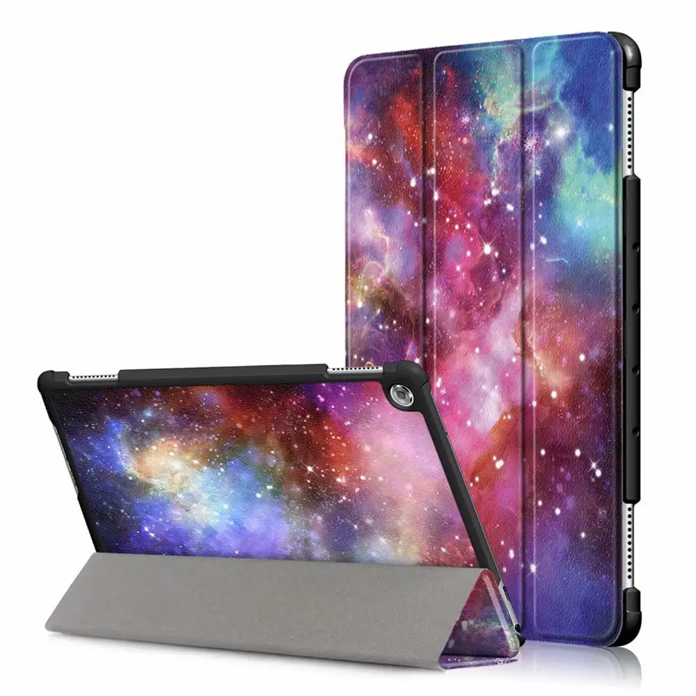 04 Ультра тонкий чехол для huawei mediapad M5 lite 10 BAH2-W19/L09/W09 10," планшетный ПК чехол-подставка для huawei mediapad M5 lite 10 Чехол - Цвет: 04