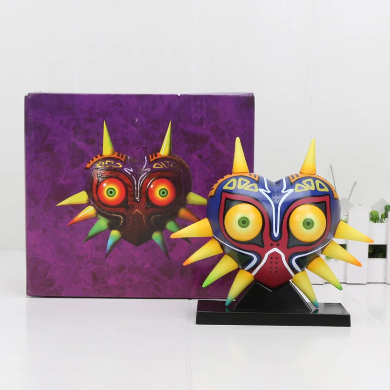 The Legend Of Zelda Majora's Mask Action рисунок светодио дный свет Ver. Ссылка маска ПВХ фигурка игрушка Brinquedos аниме