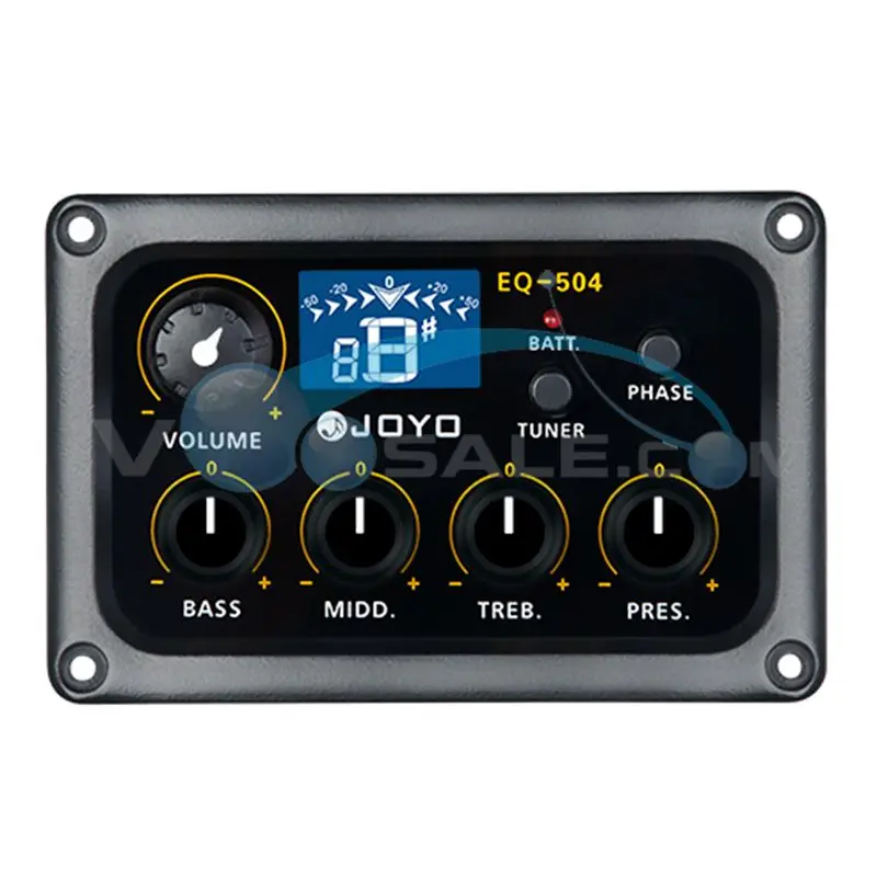 JOYO EQ 504 Эквалайзеры 4 диапазона эквалайзера A4 частота 440 Гц использование для