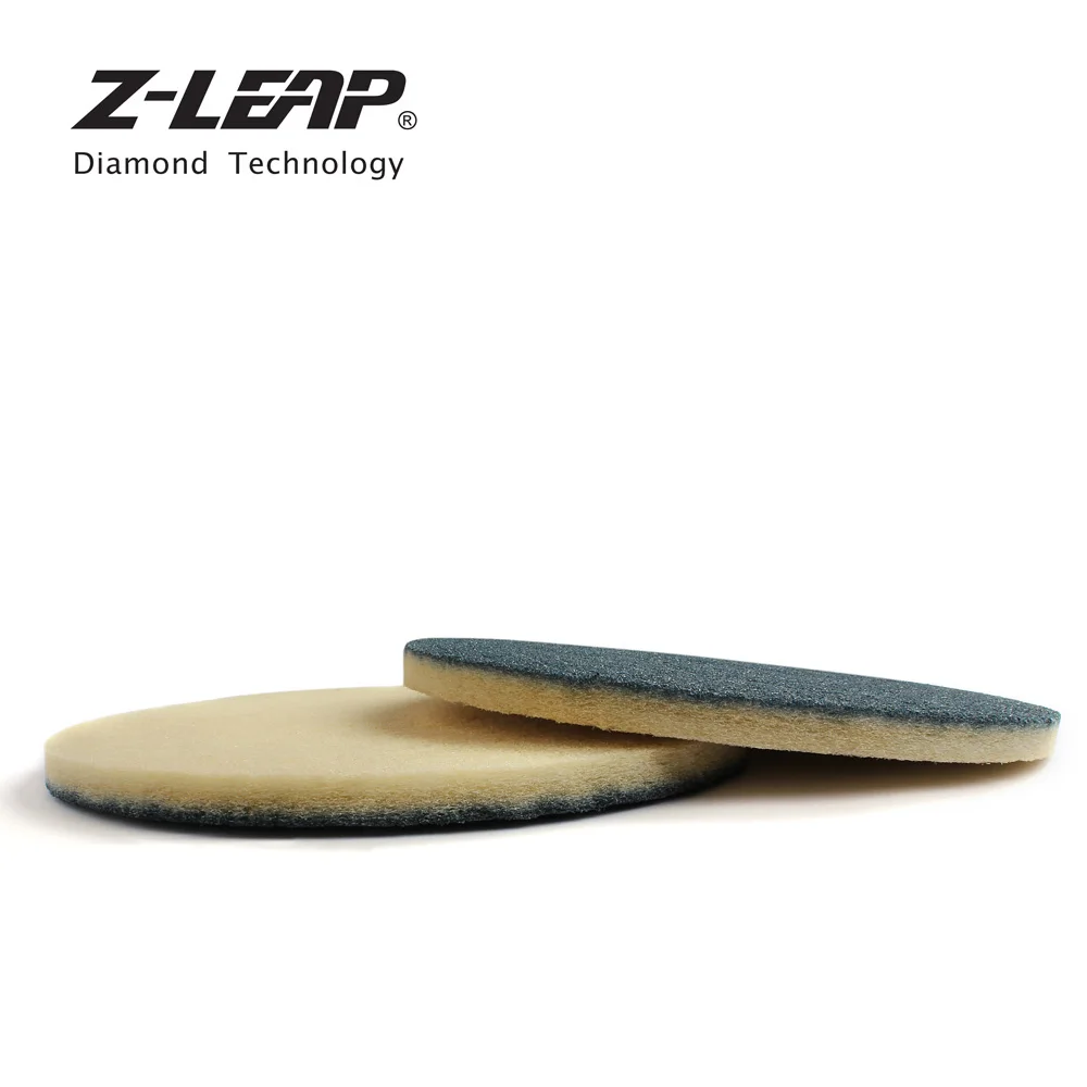 Z-LEAP 1" Алмазная губка для полировки пола Полировочный диск губка волокно гранит мрамор бетонная плитка полировка пола