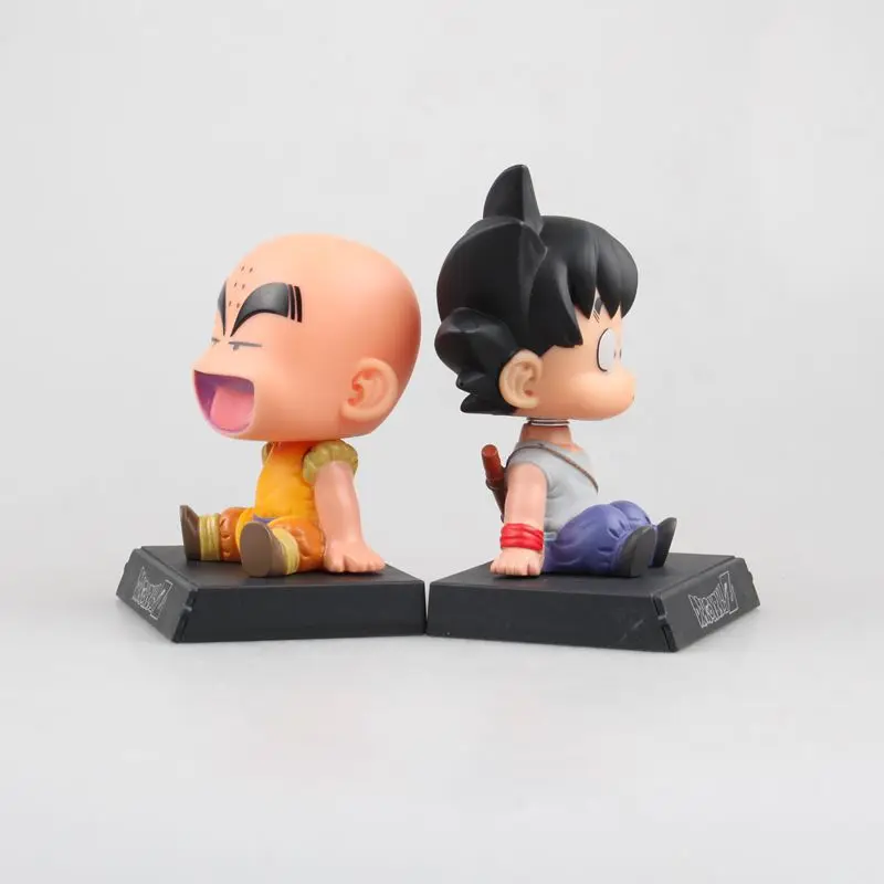 Новинка 2020 аниме Dragon Ball Z Goku kuriririn украшение автомобиля Тряска головой кукла