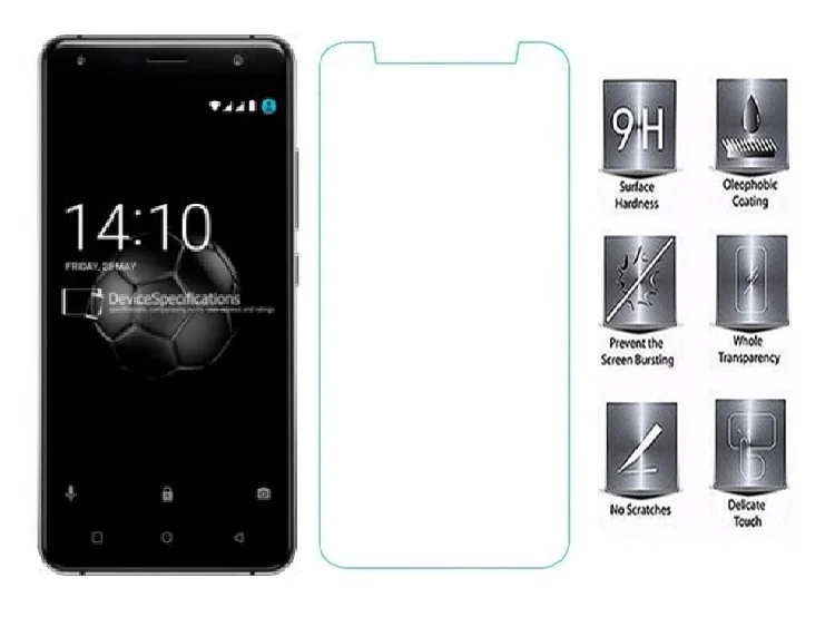 2 шт. для Prestigio Muze X5 Lte закаленное Стекло Экран протектор 9 H защитной пленкой
