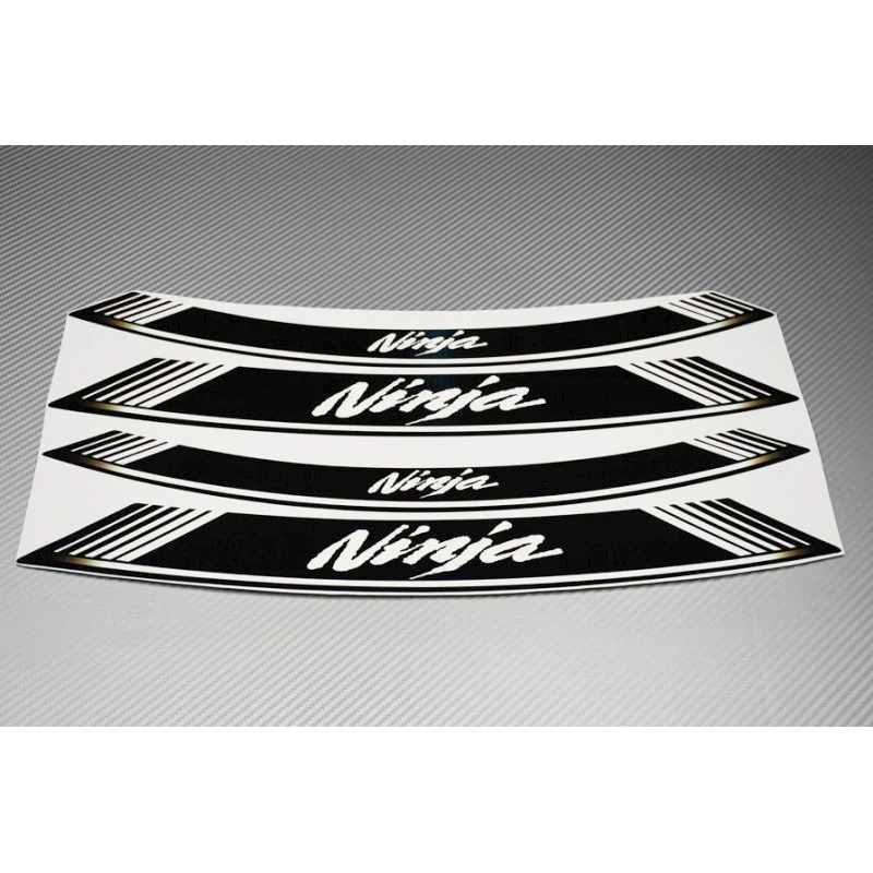 Для KAWASAKI NINJA 250 300 400 600 650 1000 все высокое качество мотоцикл край внешний обод полосы