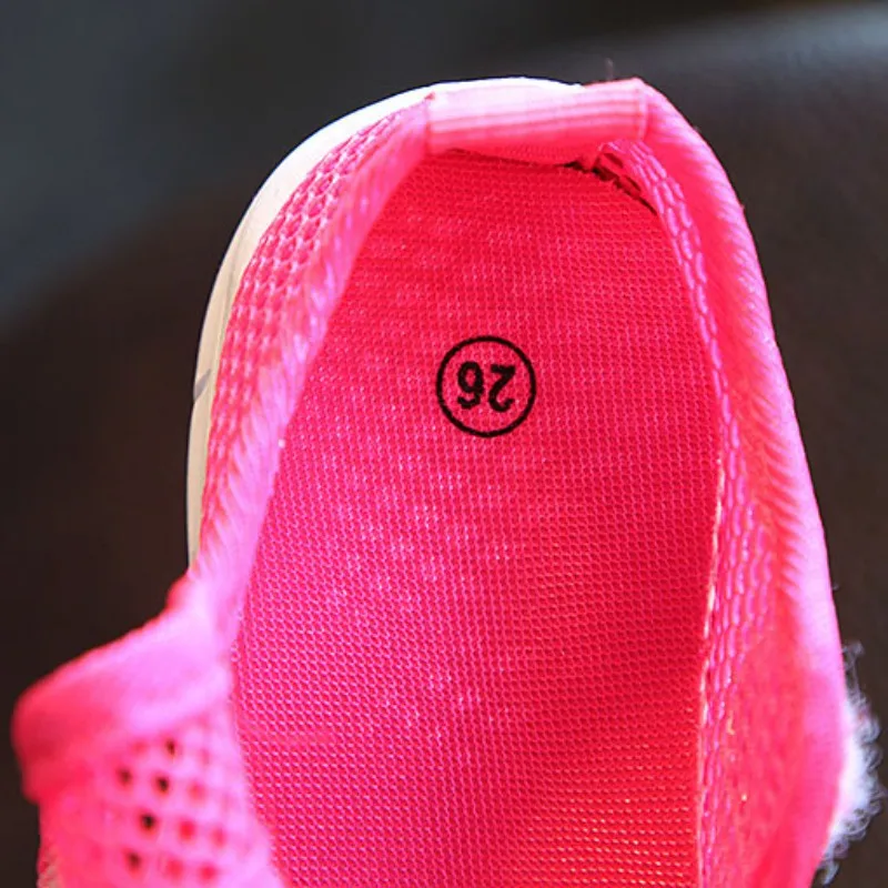 Girls Children Canvas Casual Shoes Summer 2018 Candy Breathable Mesh Kids Sports Boys Sneakers 6 Colors 2-11Y sports shoes | Детская