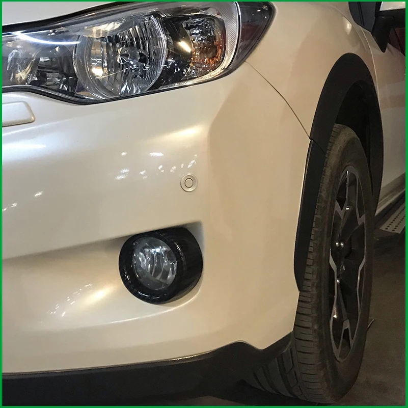 Для Subaru XV 2012 2013 2014 2015 ABS автомобильный передний бампер противотуманная фара рамка