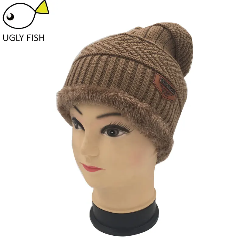 khaki only cap Шею теплым шапка вязаная шапка шарф шапка из двух частей Зимние Шапки Для мужчины Шапки шапка мужская вязанная Зимняя Шапка Флис Вязать Hat балаклава шапки женские зимние шапка мужская зимняя шапка зимняя мужская - Цвет: khaki only cap