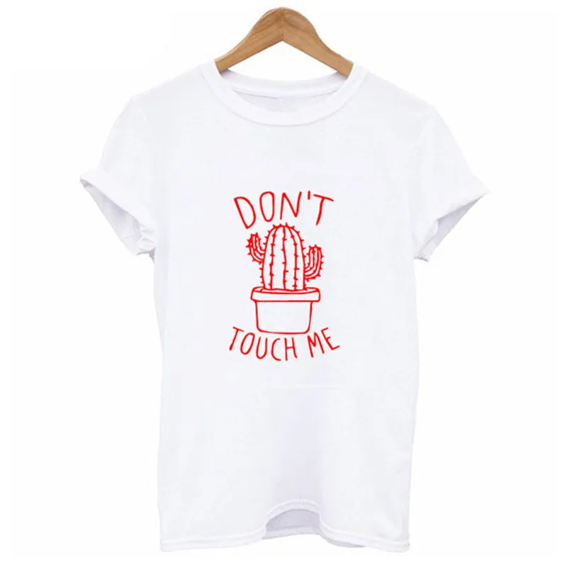 Женская летняя повседневная футболка черная белая красная | одежда