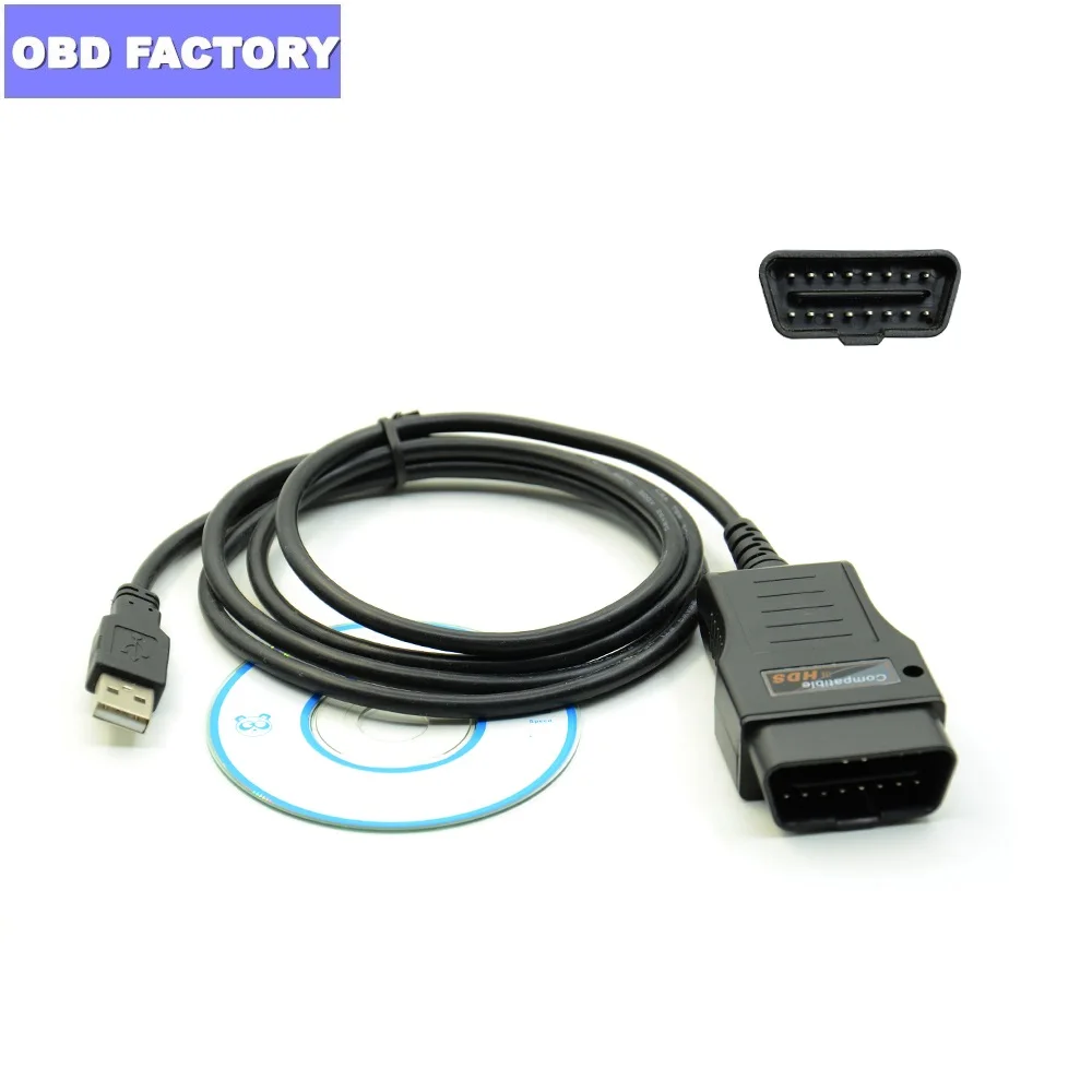 HDS Диагностический кабель для Honda OBD2 диагностический интерфейс Honda HDS Кабельный тестер Honda Диагностический автоматический сканер HDS код ридер