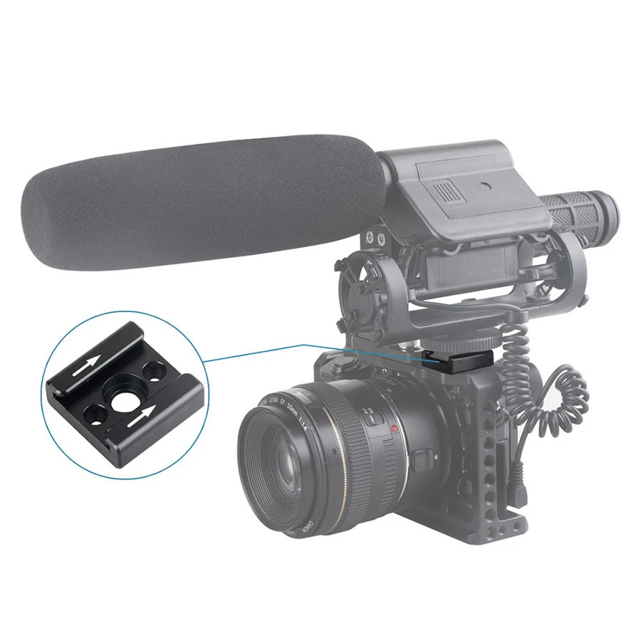 Мамин DSLR камера холодного башмака кронштейн W/1/4 &quotвинт отверстие для камеры