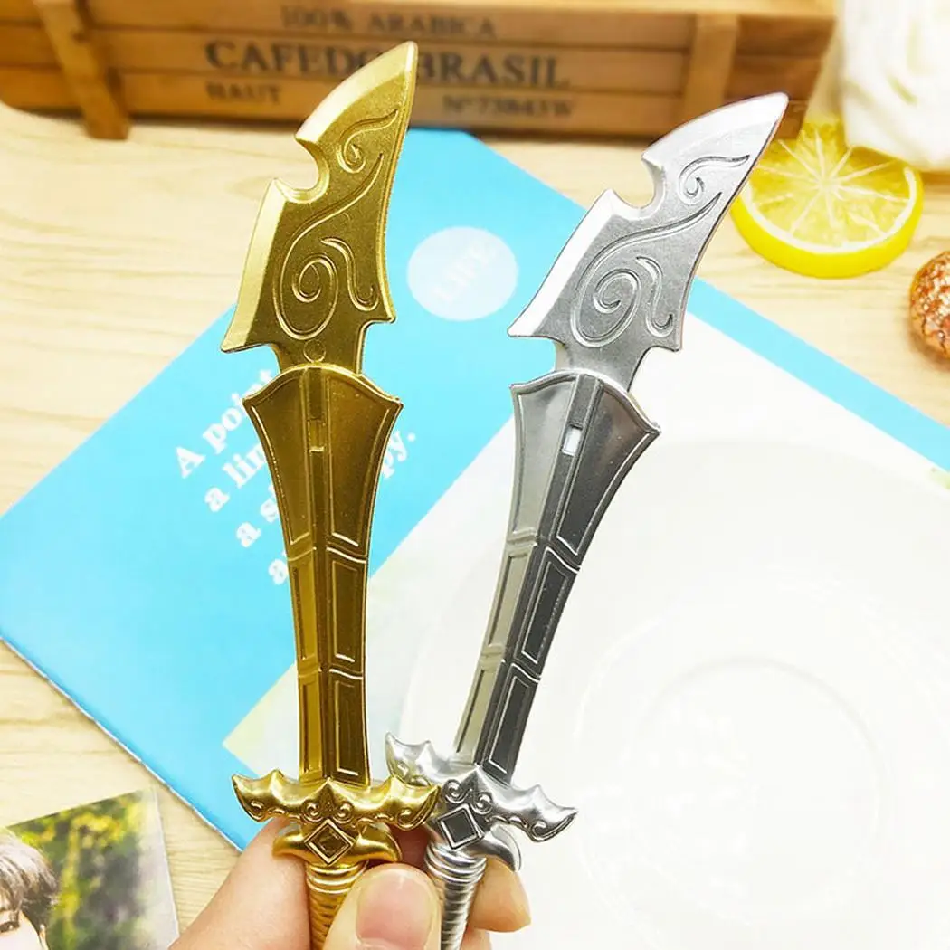 Мода Мультфильм Broadsword Форма гелевая ручка 8 г дома школы офиса и т. д. дом Школа