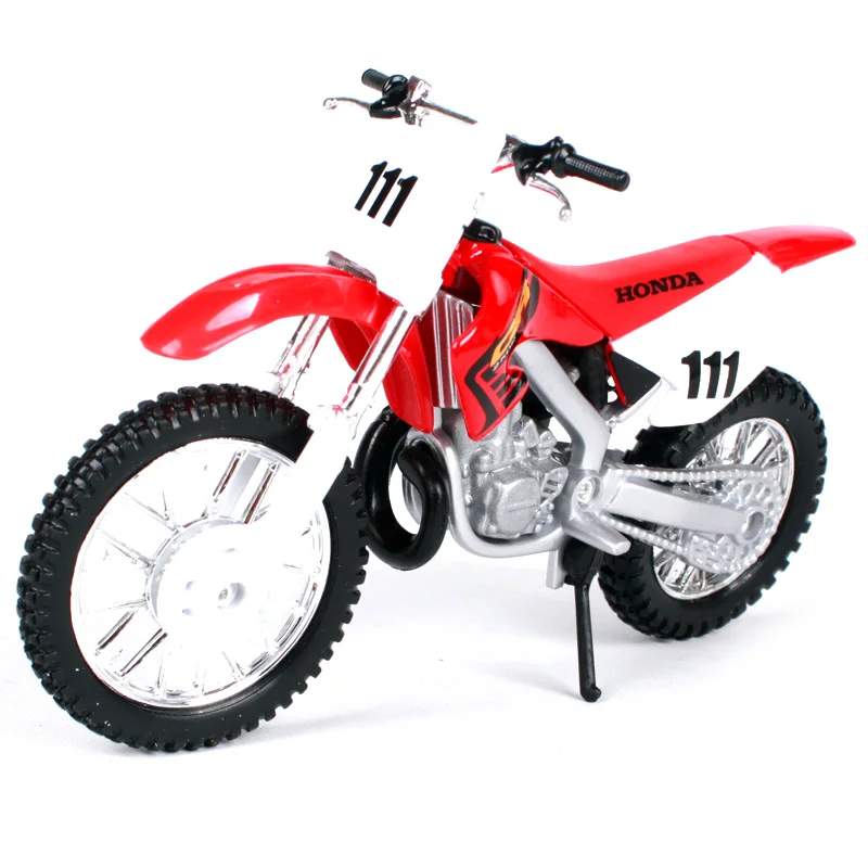 Маисто 1:18 Honda CR250R красный мотоцикл литье под давлением сиденья и спицы модель