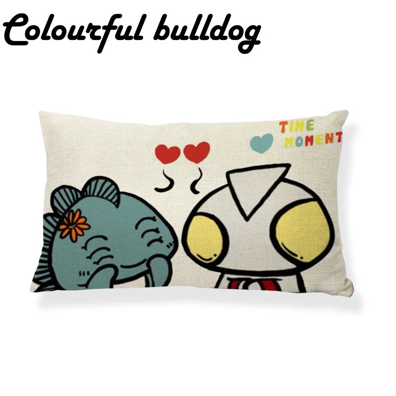 Чехол для подушки в мультяшном стиле 30*50 см|cushion cover|flag cushion coversflags cushions |