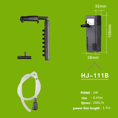 HJ-111B Sunsun 110 В 220 в аквариум многофункциональный водяной насос Внутренний фильтр HJ111b HJ311b HJ411b HJ611b. HJ 111B 311B 411B - Цвет: HJ-111B