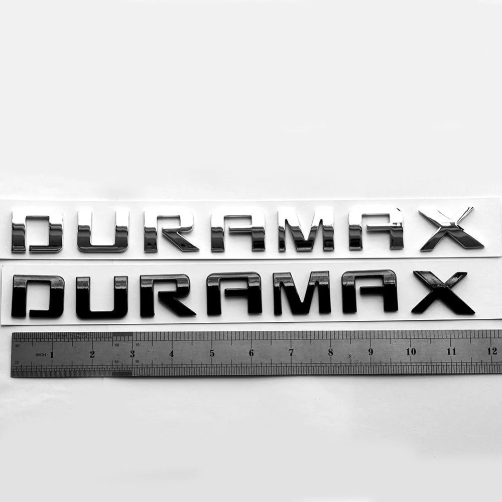 Новые эмблемы DURAMAX для SILVERADO 2500HD 3500HD F1|Наклейки салона авто| |