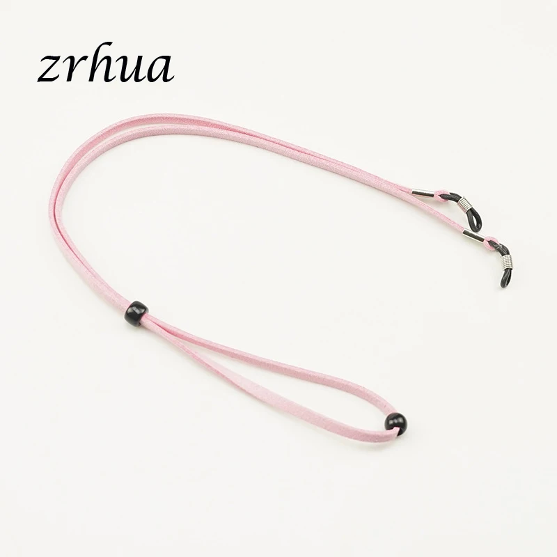 pink ZRHUA очки с регулируемой проволокой, ремешок для очков, удобный ремешок для очков, 1 шт., горячая защита от потери - Цвет: pink