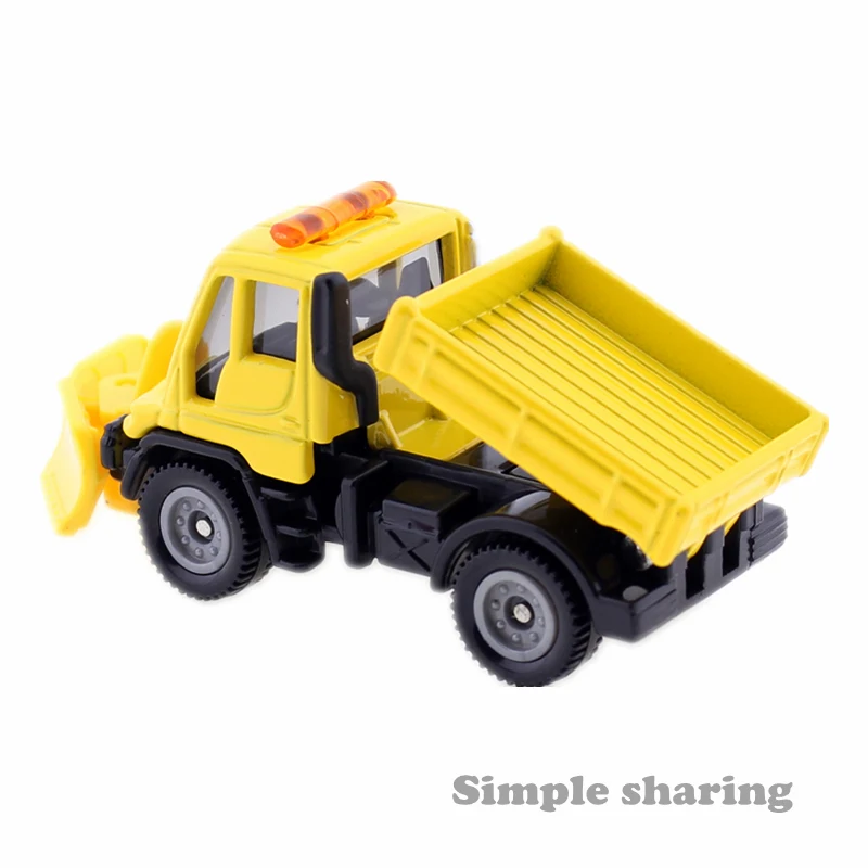 Takara Tomy Tomica MERCEDES BENZ UNIMOG SNOWPLOW автомобиль 1:88 № 22 литые миниатюрные детские игрушки