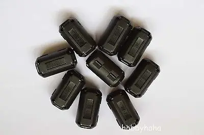 

New 30pcs 9mm Black TDK Clip-on RFI EMI Filter Snap Around Ferrite